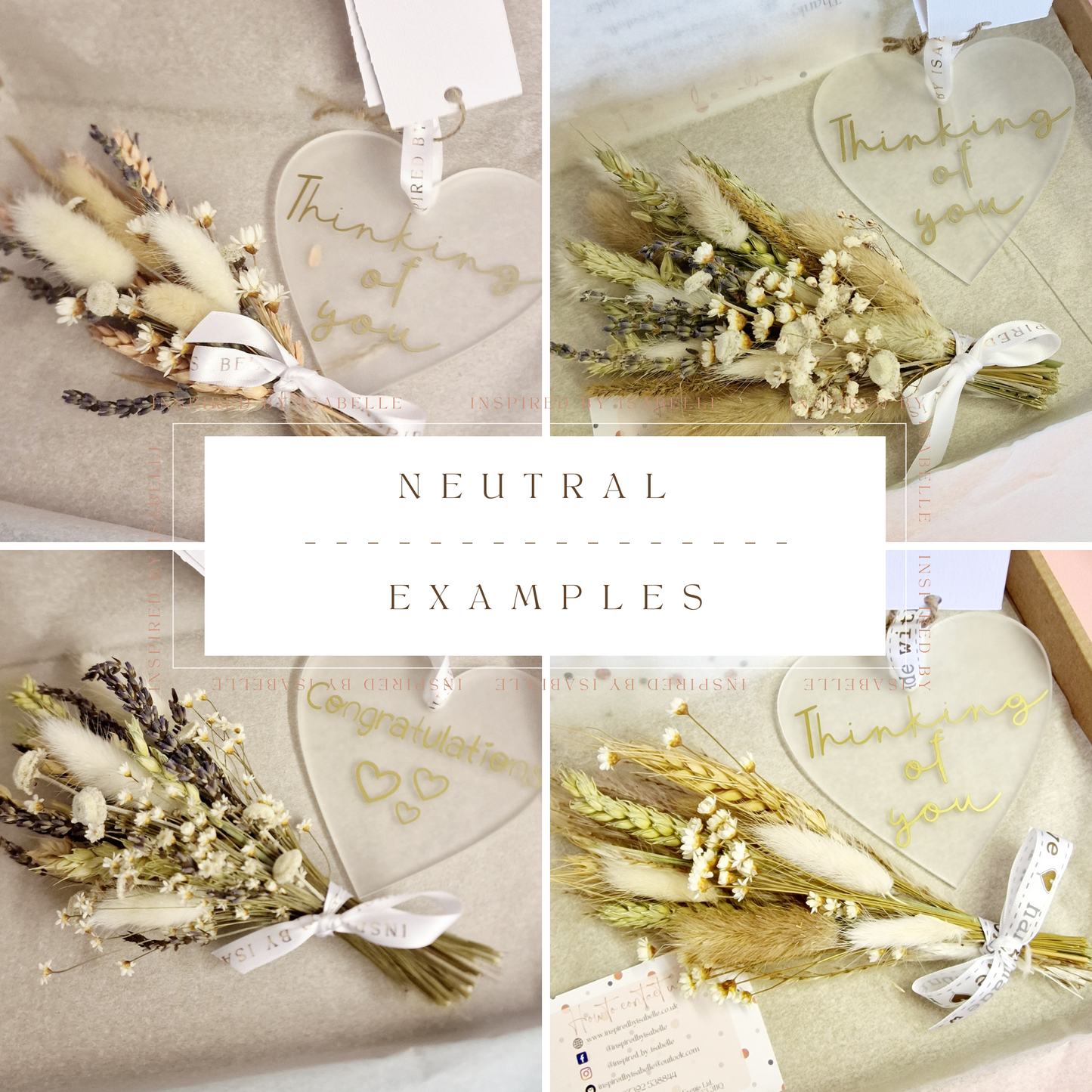 Dried Floral Arrangements - MULTI BUY OFFER AVAILABLE