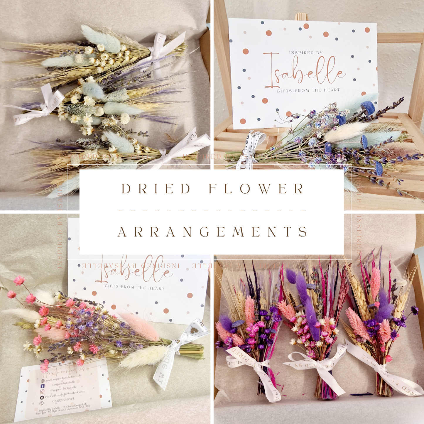 Dried Floral Arrangements - MULTI BUY OFFER AVAILABLE