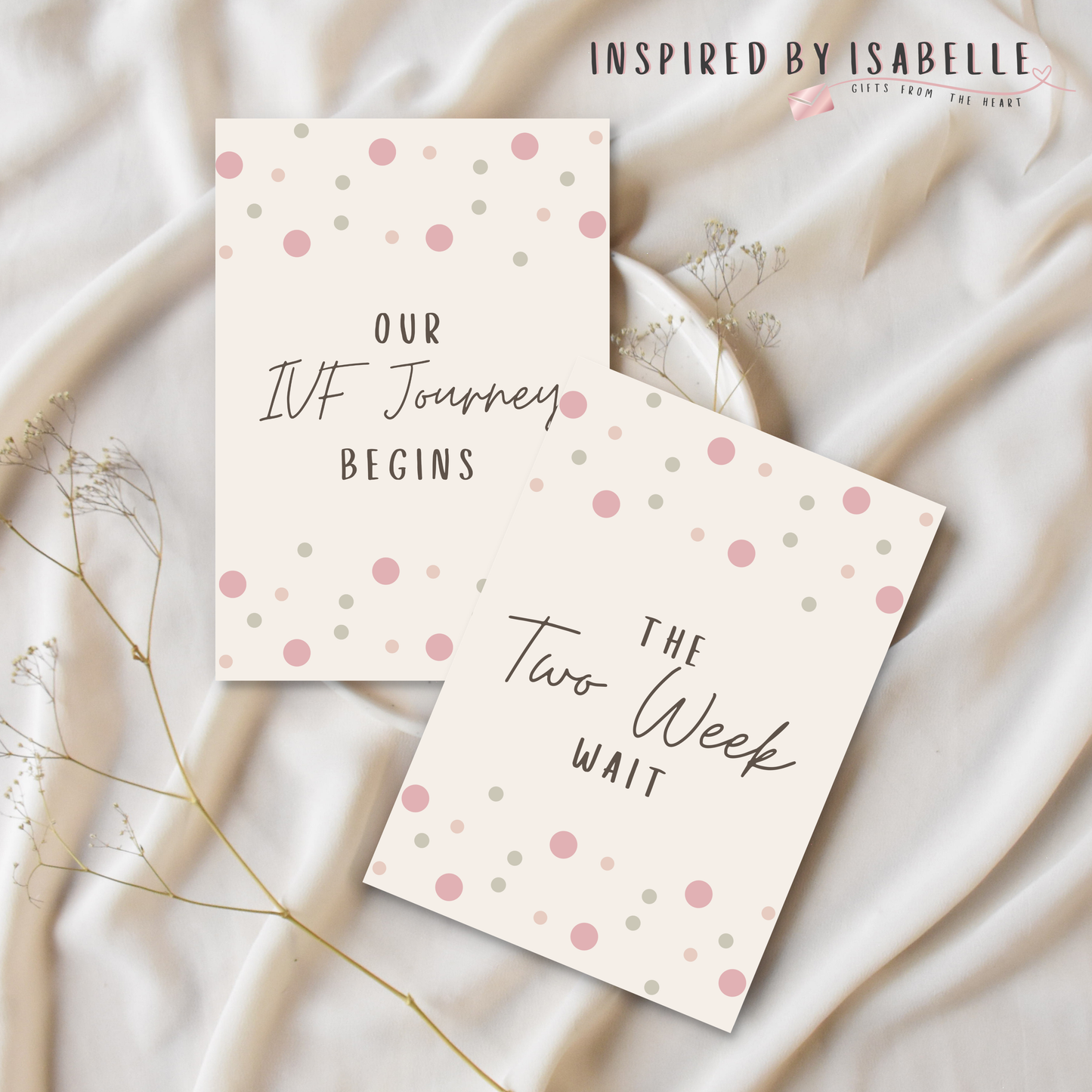 IVF Milestone Cards - DIGITAL DOWNLOAD