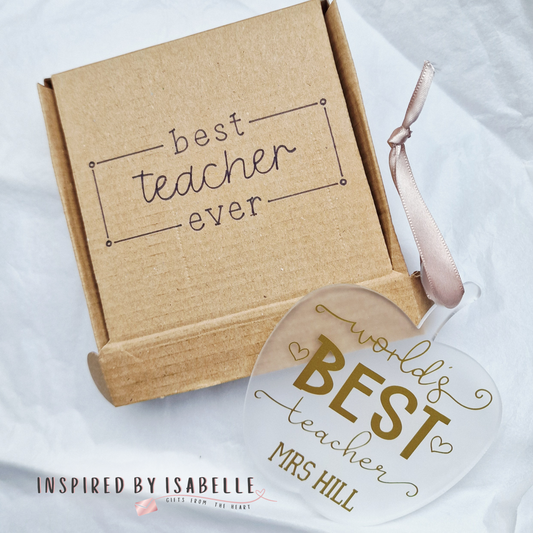World's Best Teacher Gift Set